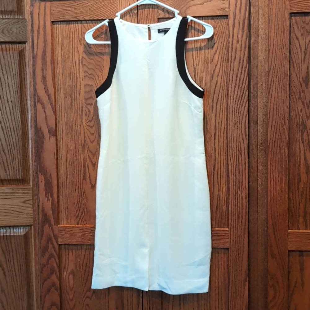 Black and white summer dress